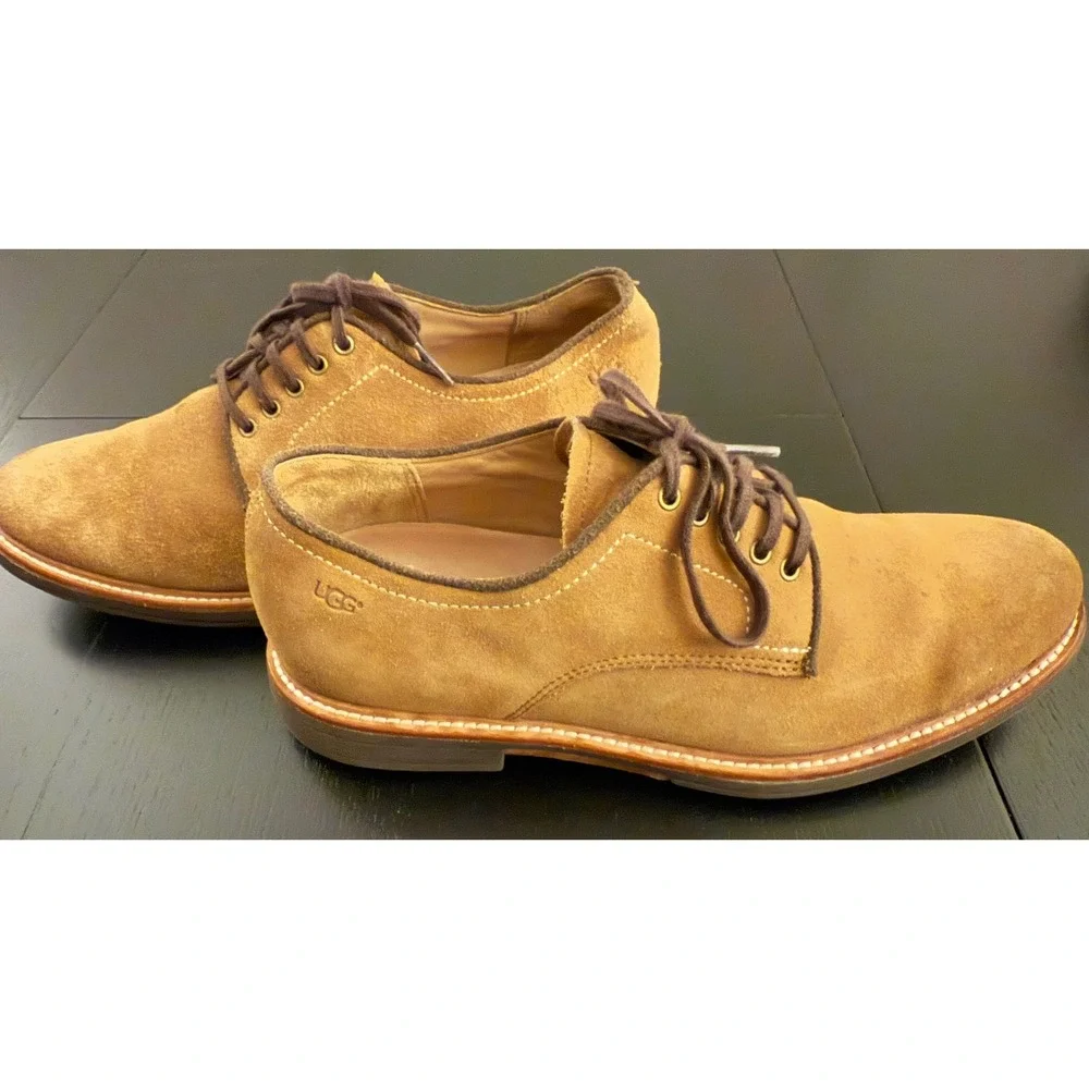 UGG Jovin Oxford Mens Size 8 Buck Suede Lace-Up Casual Business Comfort‎